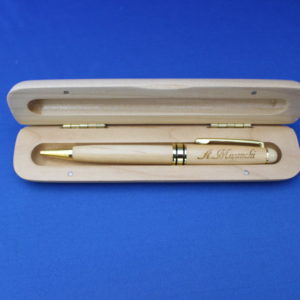 ボールペン　ケース入り